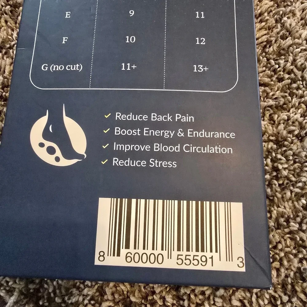 Magnisole Magnetic Acupressure Insoles Unisex One Size Clear Trim to Fit New
